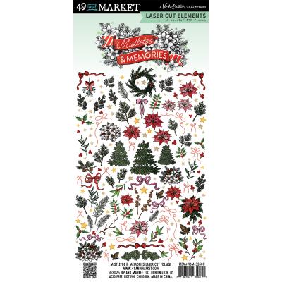49 And Market Mistletoe And Memories - Laser Cut Foliage